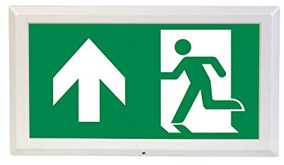 Luceco TEMPUS Maintained Exit Box, Upward Legend
