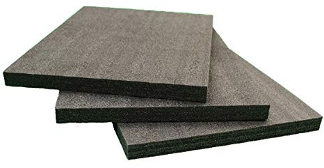 Tool Foam Drawer Liner - Charcoal Grey - 550 x 415 x 30mm - Pack of 3 - Easily store and protect your tools from damage