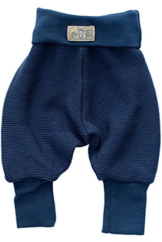 Lilano, Merino Strickhose mit Nabelbund, 100% Wolle (kbT) (Marine, 86)