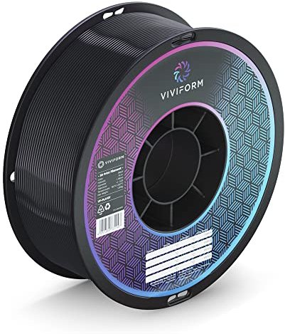 Viviform PLA+ filament pour imprimante 3D | Rouleau de 1kg | ∅1,75mm +/- 0,03mm | Noir