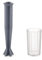 Alessi Plissé MDL10 G - Frullatore a Immersione di Design con Bicchiere Graduato, in Resina Termoplastica, Spina Europea 500W, Grigio