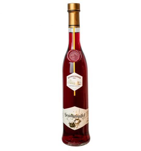 Likör Granatapfel 0.5l (15% Vol) fruchtiger Granatapfellikör 500ml | Schwechower Brennerei (1229)