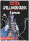 Dungeons & Dragons Spellbook Cards: Ranger (D&D Accessory - Englische Version)