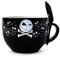 Disney The Nightmare Before Christmas Cross Bones - Tazza in ceramica con cucchiaio, capacità 680,4 g