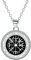 Hifeeled Wikinger Halskette Silber 925 Damen Keltischer Knoten Kette Wikinger Kompass Anhänger Original Amulett Schutz Halskette für Frauen Schmuck Geschenk