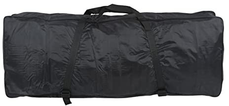 Custodia per Tastiere, Borsa Portatile per Tastiera a 76 Tasti Sollevamento Posteriore Nero per Organo Elettronico