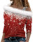 Damen Kapuzenpullover Pullover 3D Druck Damen Weihnachten Sport Tshirts Damen Couple Hoodie Weihnachten 3D Druck Plüsch Schulterfrei Langarm Pulli Shirt Mit Schulterriemen Xmas Oberteile