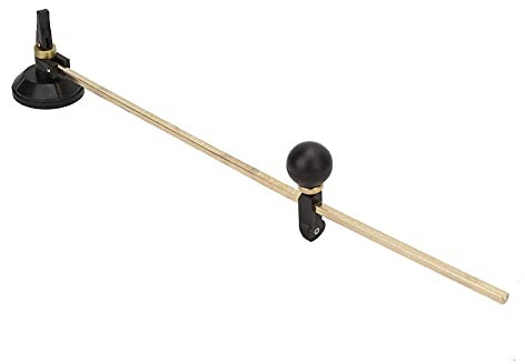 Tagliavetro Compasso Regolabile Tagliavetro, Tagliavetro Tagliapiastrelle Utensile da Taglio per Vetro Taglierina Circolare a 6 Ruote per Cerchio da Disegno su Vetro (80 cm/31,5