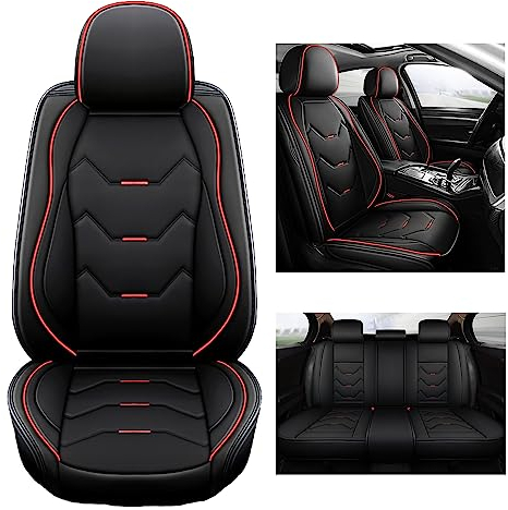 DOUKI Autositzbezüge für Kia Ceed SW(JD)/Proceed(JD) GT Line (JD) 2000-2023, Komfortabler wasserdichtes Sitzbezügesets Sitzschutz Auto Zubehör,Black