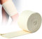 Bendaggio tubolare elastico di supporto, taglia F, in cotone, per ginocchia, braccia, gambe, polsi (9,9 cm x 5,46 m)