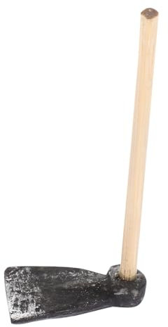 BESTonZON Zappa Della Casa Delle Bambole Piccola Pala Agricola Mini Attrezzo Da Giardino Modello Di Zappa in Miniatura Rastrello in Miniatura Arredamento Opera Plastica Bambino Giocare a