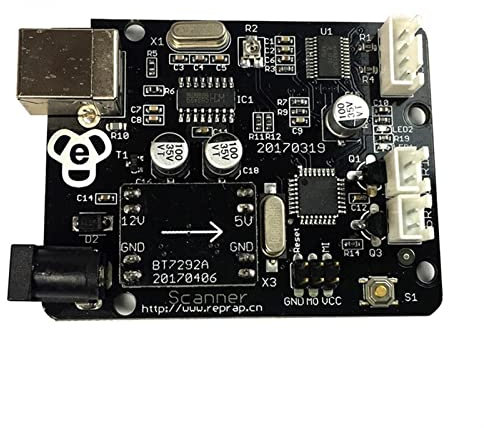 KOZWAY 3D-Scanner-Board, integriertes Motherboard, 3D-Scanner DIY. Zubehör