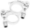 Anneome 2St Sattelstützenklemme bike accessories bike gadgets fahrad schlloss fahreadschloss fahradzubeör fahradschloß Fahrradklemme Fahrrad Sattelklemme fahrrad sattelstütze klemme Weiß