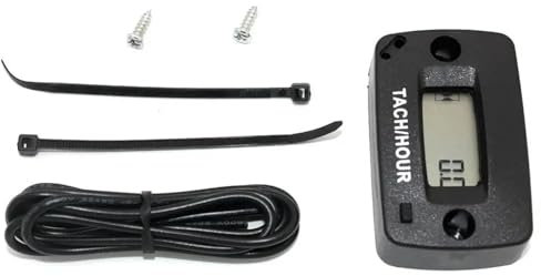 UHRSERNJ 3 In 1 Wireless Tachometer Hour Meter Compatible With Chainsaw ATV Motorcycle Model Number