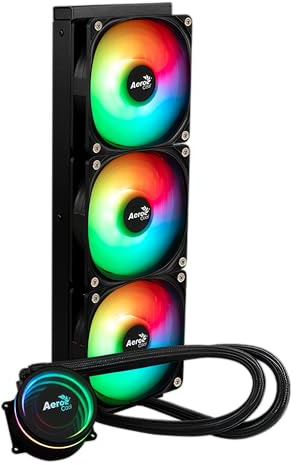 Aerocool Oasis L360 ARGB Black All In One CPU Water Cooler - 360mm