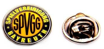 SpVgg Bayreuth Pin - Anstecker, 2cm mit rückseitigem Butterflyverschluss
