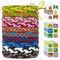 Armband Set, 10 Stück Lederarmband + 90 Cartoon-Aufkleber Freundschaft Armbänder Kinder Erwachsene Camping Zubehör, Reise Travel Gadgets, Urlaub Klassenfahrt Summer Must Haves