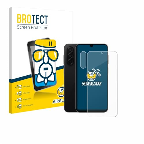 BROTECT Schutzglas für Samsung Galaxy A26 5G Enterprise Edition (Display+Kamera) Schutzfolie Made in Germany Panzer Folie Glas Displayschutz [ 9H, Anti-Fingerprint]