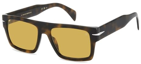 David Beckham Sonnenbrille DB 7161/S Brown Havana 54 Acetat Herren Quadratisch