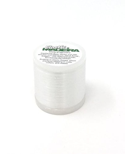 Madeira Elastic Beilaufgarn zum Mitstricken und Mithäkeln No.40 200m Fb.1001-farblos 9800