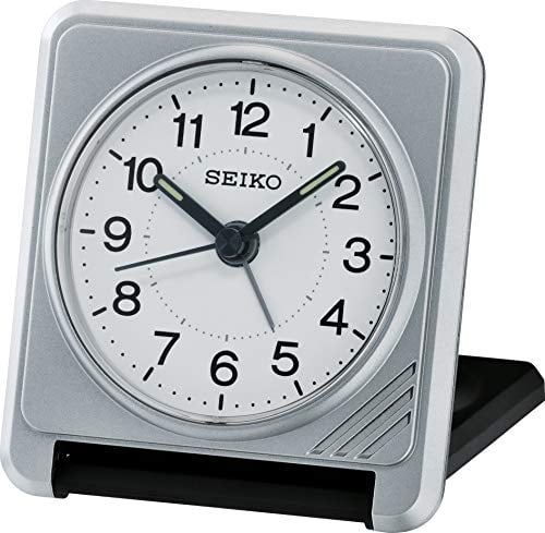 Seiko Reisewecker silber Kunststoff QHT015S