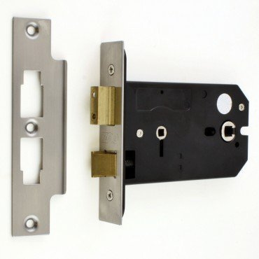 ZUKH3127SS Horizontal Bathroom Lock 127mm Stainless Steel Faced by Zoo Hardware