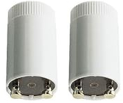 Starter Universal, max. 2x4-65W, weiß, Kunststoff