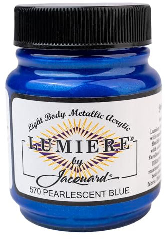 Jacquard Lumiere Paint Pearl Blue 2.25Oz