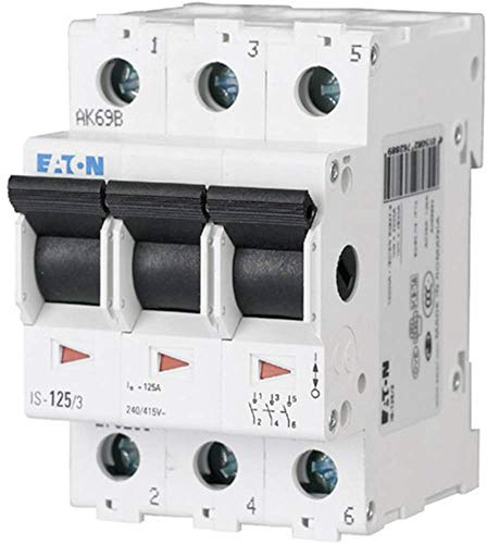 Eaton IS Trennschalter 3-polig Verteiler 125A IP40