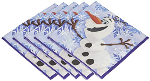 Disney Frozen Serviettes Olaf [16 par paquet]