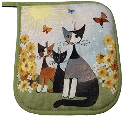 Rosina Wachtmeister - Bollywood - Topflappen - Bedruckt/Katzen