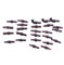 Lino Cutter Tools for Art Printing Pack of 25 Linoleum Cutting Blades Style 1-10 by BCreative®