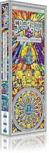 Flood Gate Games FGGSA02 Sagrada 5-6 Player Expansion, Mixed Colours