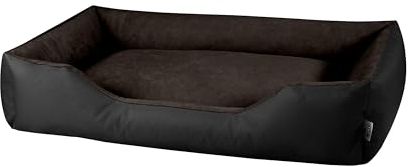 BedDog Hundebett XXXL - Hundekissen - Hundekorb - Hundecouch - Hundesofa - Bezug abziehbar, Waschbar, für Große Hunde