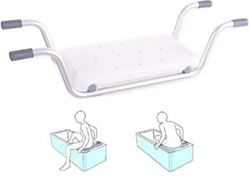 OrtoPrime Asiento de Bañera Adulto Antideslizante - Tabla Bañera - Silla Bañera Personas Mayores Ortopedia Baño - Tabla de Baño para Bañera de Seguridad