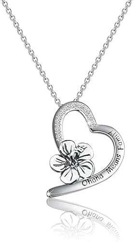 BAUNA Ohana Jewelry Ohana bedeutet Familien-Halskette, Geschenk für beste Freunde, Familie, hawaiianisches Geschenk, Kupfer