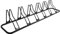 CyclingDeal 6 Bikes Bicycles Floor Type Parking Rack Stand - For Mountain MTB and Road Bike Indoor Garage Storage