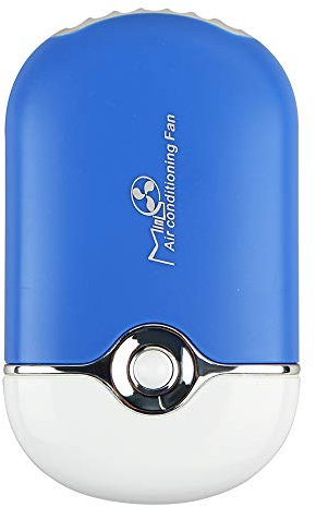 Tongping USB Mini Ventilator Klimaanlage Gebläse für Wimpernverlängerung (Blau)