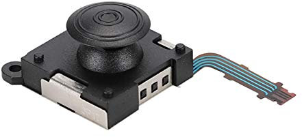Shanrya 3D Joystick, Universal Anti-corrosion Practical Black Durable Game Joystick, Compatible with PS Vita 2000