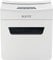 Leitz IQ 3M Premium Aktenvernichter P5, Mikroschnitt, 4-3 Blatt (70-80g/m²), Super leise, kompakt & sauber, TÜV+GS zertifiziert, 10L Behälter, für Büro & Home Office, Protect Serie, Weiß, 80930000