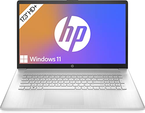 HP Laptop | 17,3 HD+ Display | Intel Core i3-1125G4 | 8GB DDR4 RAM | 512GB SSD | Intel UHD Grafik | Windows 11 | QWERTZ Tastatur | Silber