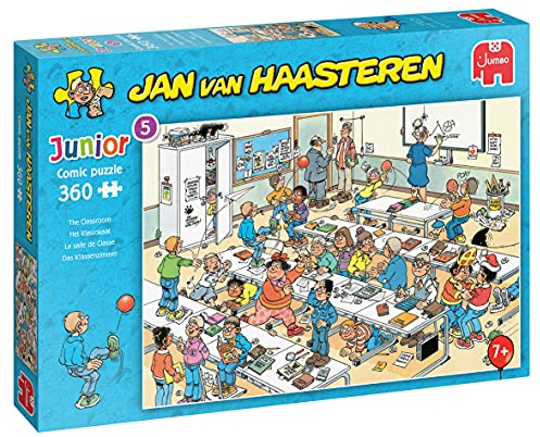 Jan van Haasteren Jumbo Spiele Jan van Haasteren Junior Klassenzimmer - Puzzle 360 Teile - Puzzle ab 7 Jahren