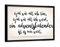 artboxONE Poster mit schwarzem Rahmen 18x13 cm Typografie Adventskalender Vorfreude - Bild adventskalender