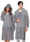 Vicloon Poncho Impermeabile, 2 Pcs per Adulti da Portatile Eva Trasparenti Riutilizzabili, Cappotto di Pioggia per Uomo e Donna per Pesca, Parchi Acquatici e Altro Ancora (Grigio)