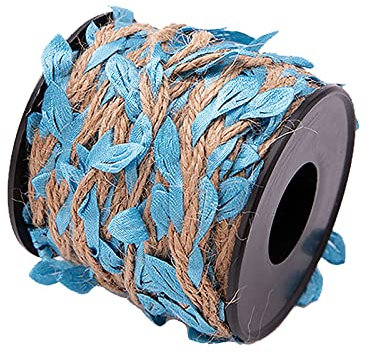 Ficelle naturelle de 10 m en toile de jute 3 plis de 2 mm - Corde de chanvre robuste à suspendre pour décoration de jardinage ou travaux manuels