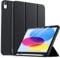drivego Hülle für iPad 11 Generation A16 2025/10 Generation 2022/ (11/10.9 Zoll) mit Stifthalter, Trifold Ständer, Auto Ruhen/Wecken, Flexible TPU Cover Hülle für iPad 10. Gen/11. Gen, Schwarz