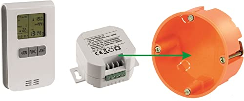 anapont Scaldasalviette elettrico da bagno, bianco dritto, con interruttore on/off, scaldasalviette, scaldasalviette, scaldasalviette, prodotto in Germania, termostato (FD)