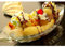 Cutfouwe Banana Split Bowls Glass, Banana Split Dish D'Une Capacité De 8 Onces Pour Crème Glacée, Dessert, Fruits, Pudding, Collation, Noix, Vintage Banana Split Boats,Set of 4