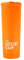 The LoudCup 20 oz Tumbler + Integrated Stadium Horn (Oriole Orange) - Reusable Water Bottle for Sports Fans - Worlds Loudest Cup for Noisy Fans on Game Day & Tailgating