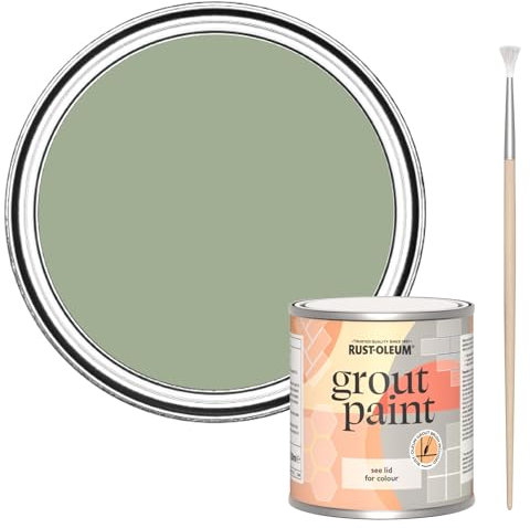 Rust-Oleum Green Ultra-Durable Grout Paint - Bramwell 250ml